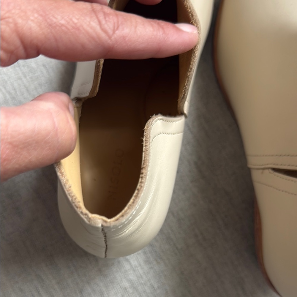 New! Nisolo Cream Ankle Booties Minimalist Design comfortable - Picture 8 of 8
